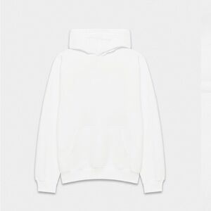 Aritzia Cozy Fleece Pullover in White
